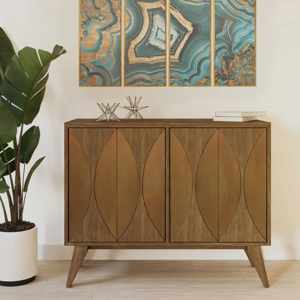 Evellan Brown Accent Cabinet - Image 8
