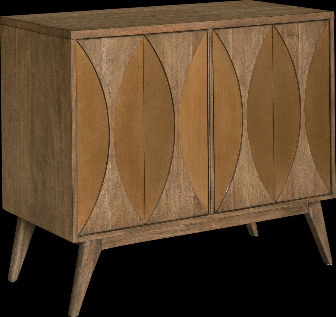 Evellan Brown Accent Cabinet - Thumbnail - Image 1