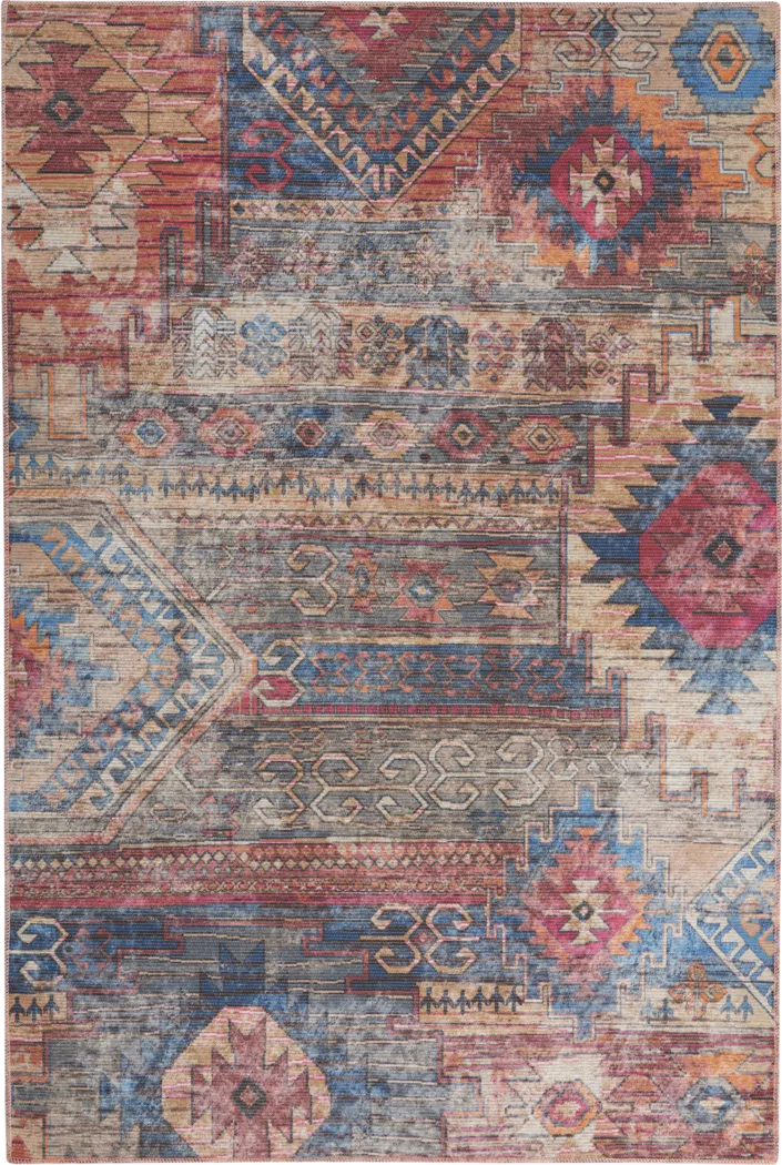 Evellano Multi 5'3 x 7'3 Rug - Thumbnail - Image 1