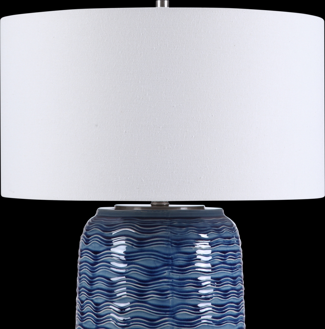 Evelyn Gate Blue Lamp - Thumbnail - Image 4