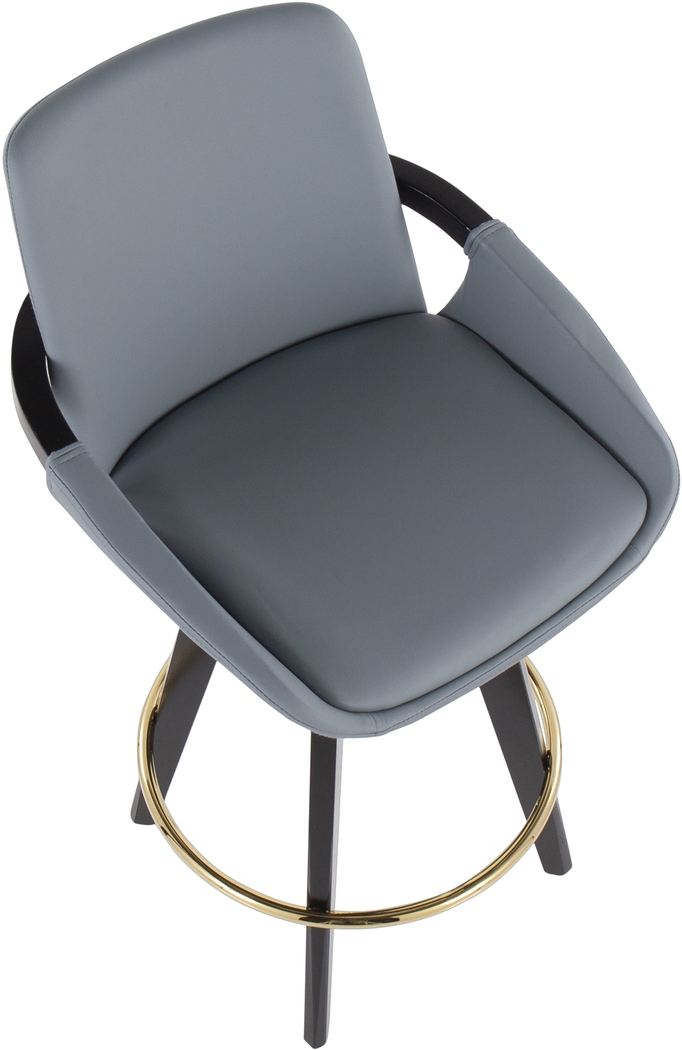 Everan I Gray Counter Height Stool, Set of 2 - Thumbnail - Image 7