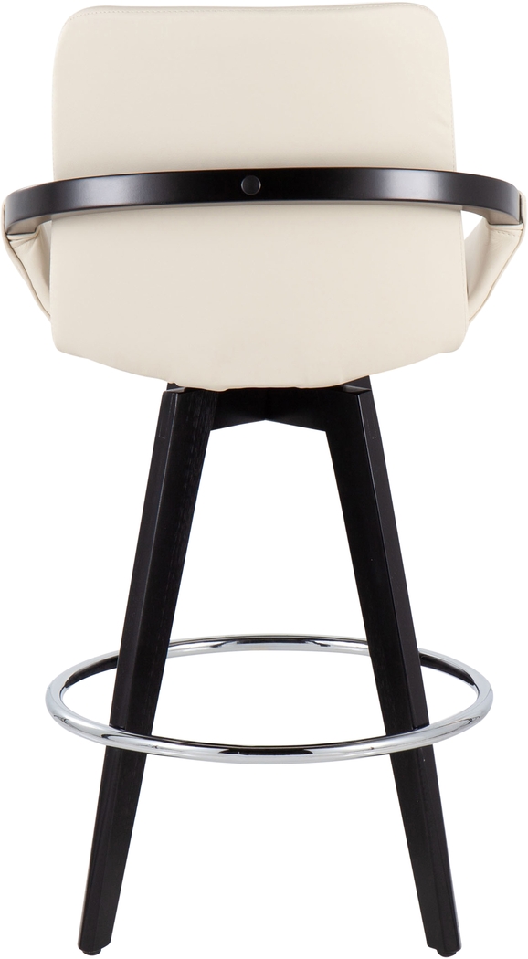 Everan II Cream Counter Height Stool, Set of 2 - Thumbnail - Image 5