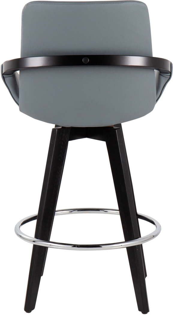 Everan II Gray Counter Height Stool, Set of 2 - Thumbnail - Image 5