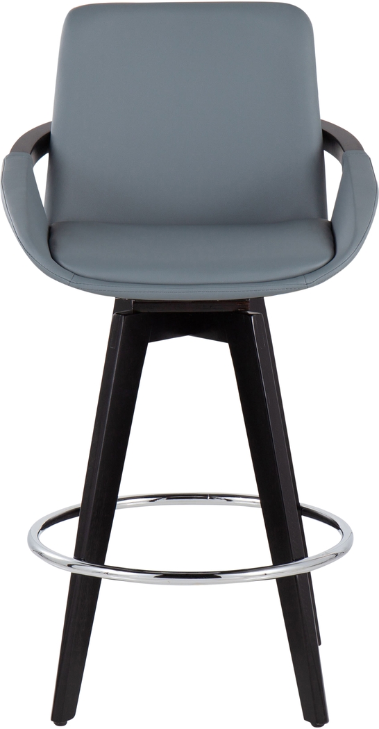 Everan II Gray Counter Height Stool, Set of 2 - Thumbnail - Image 6