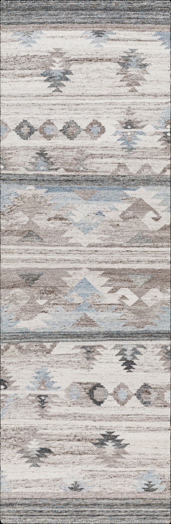 Everanette Blue 2'5 x 8' Rug - Thumbnail - Image 1