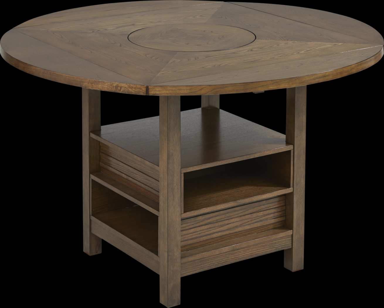 Everdeen Cottage Brown Cherry Counter Height Dining Table - Thumbnail - Image 1