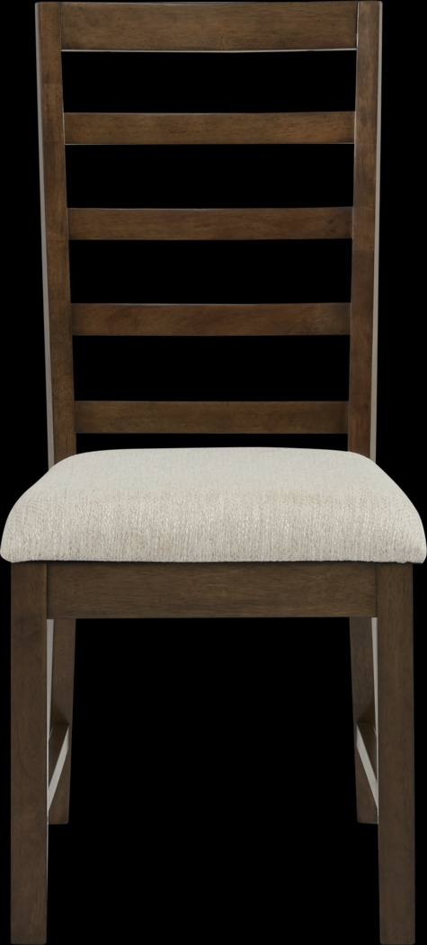 Everdeen Cottage Brown Cherry Side Chair - Thumbnail - Image 2