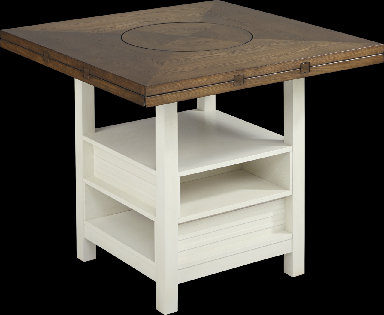 Everdeen Cottage White 5 Pc Counter Height Dining Room - Thumbnail - Image 3