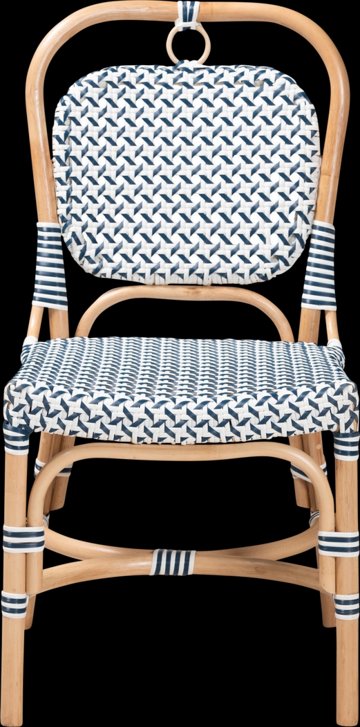 Evereteze Blue Dining Chair - Thumbnail - Image 3