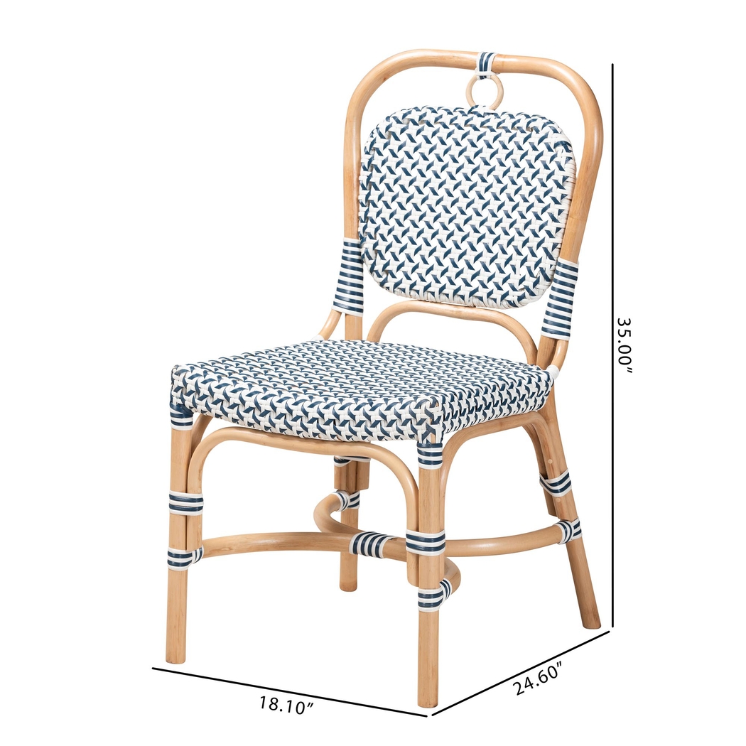 Evereteze Blue Dining Chair - Thumbnail - Image 10