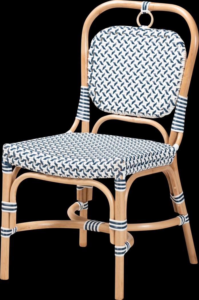 Evereteze Blue Dining Chair - Thumbnail - Image 1