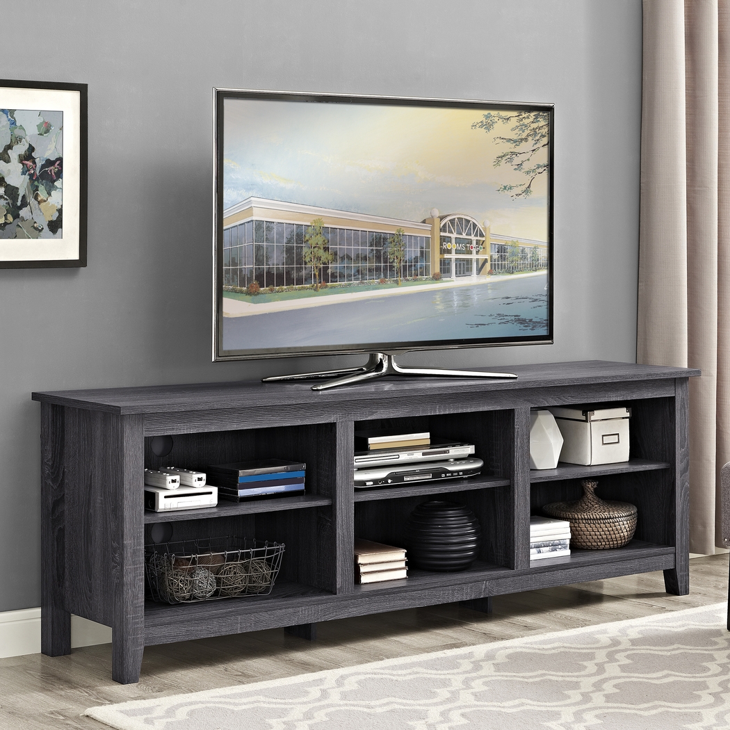 Everett Charcoal 70 in. Console - Thumbnail - Image 4