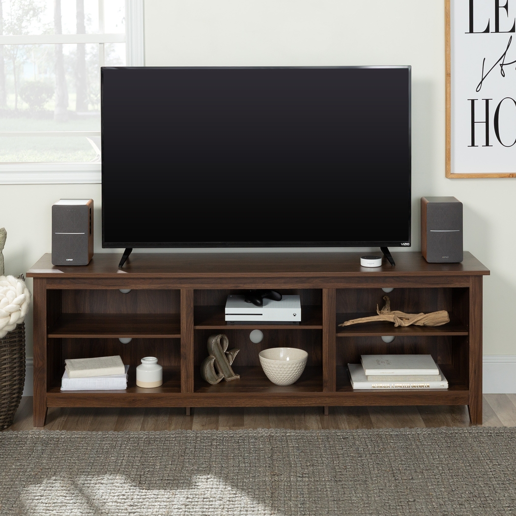 Everett Walnut 70 in. Console - Thumbnail - Image 5