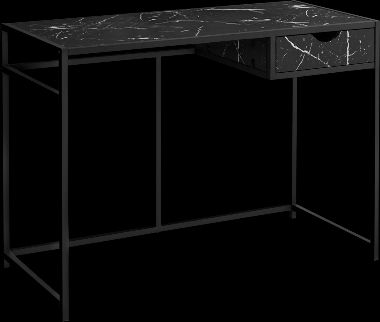 Everina Black Desk - Thumbnail - Image 1