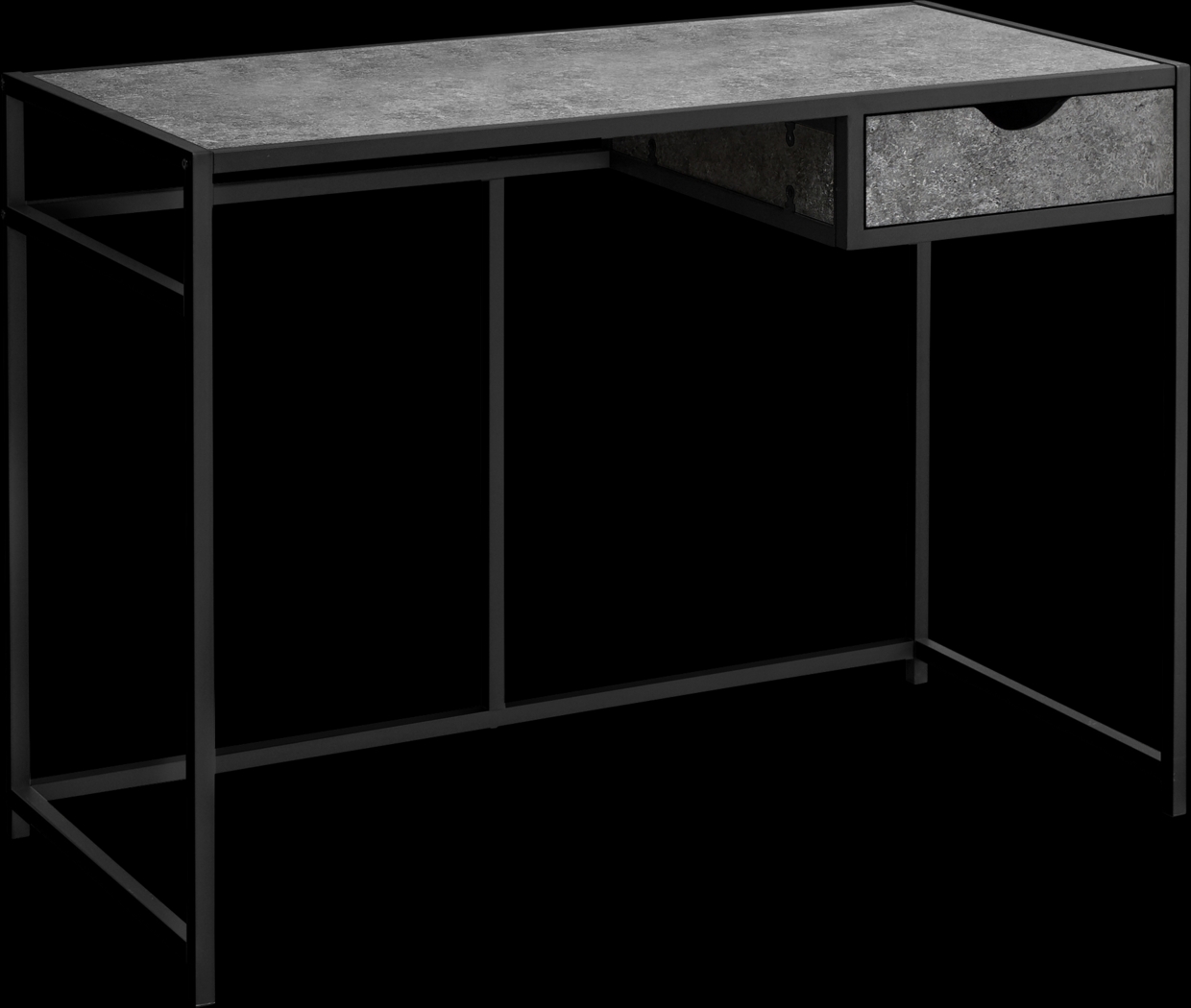 Everina Gray Desk - Thumbnail - Image 1