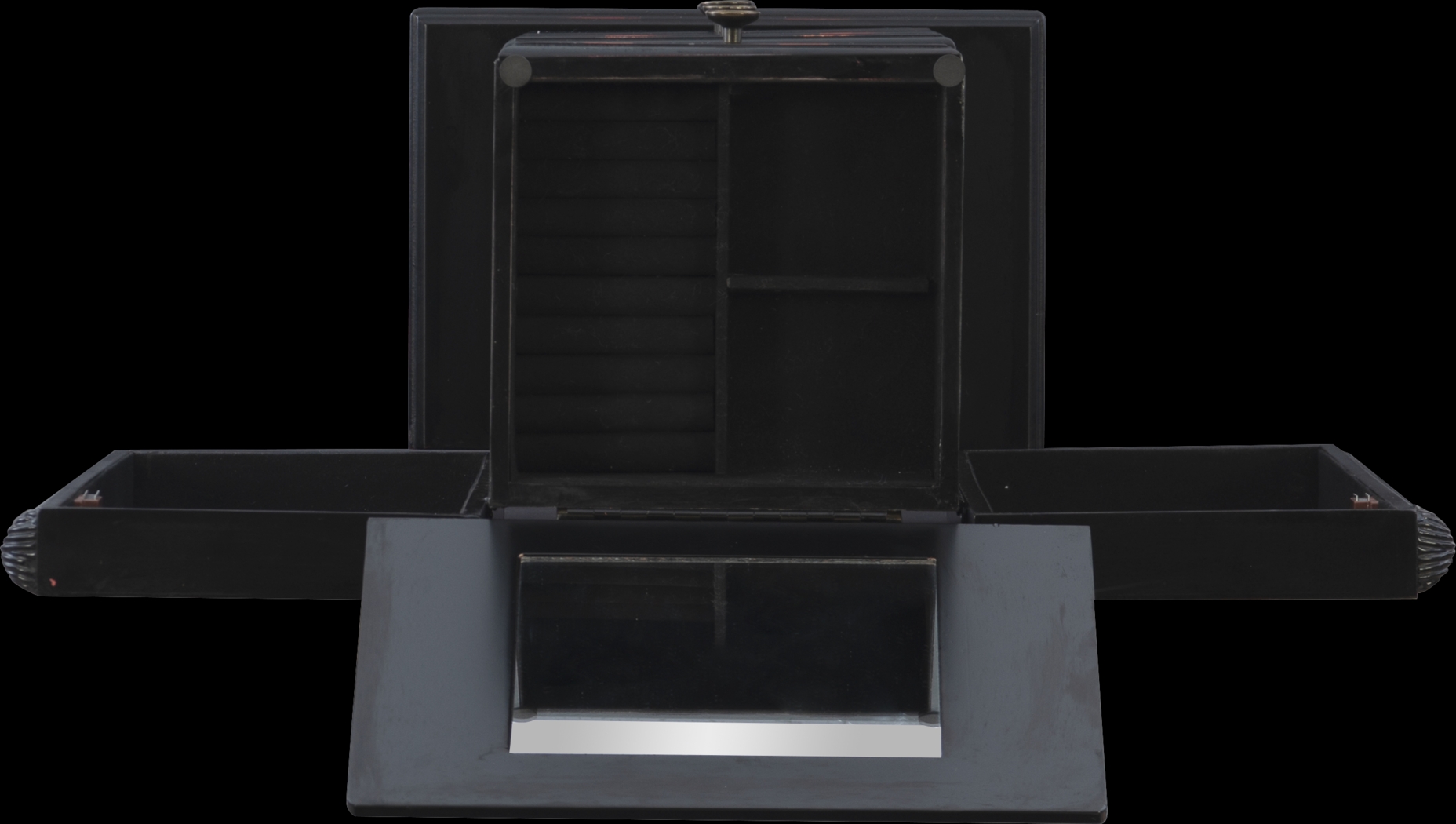 Everinaa Black Jewelry Armoire - Thumbnail - Image 11