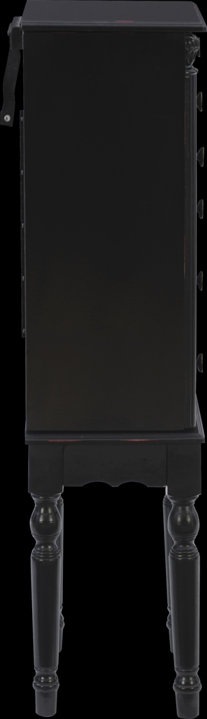 Everinaa Black Jewelry Armoire - Thumbnail - Image 5