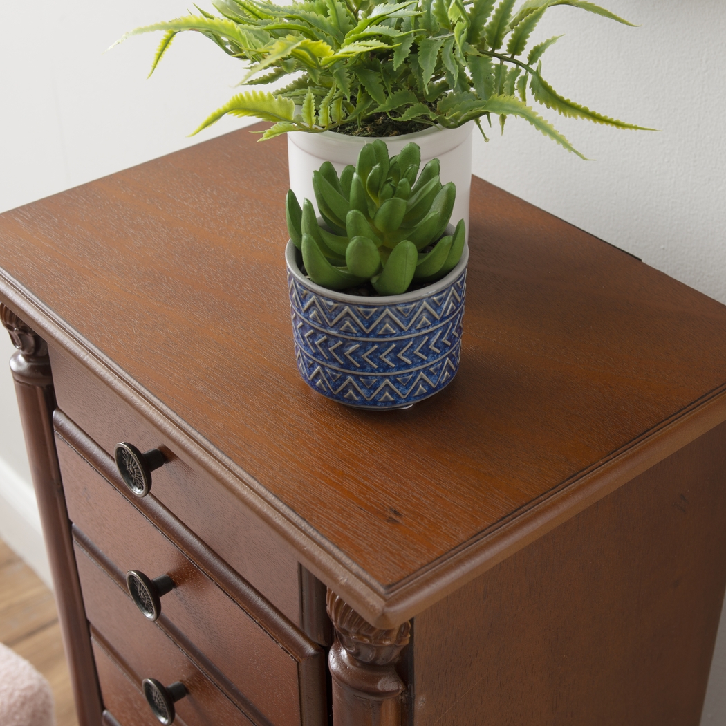 Everinaa Red Jewelry Armoire - Thumbnail - Image 13