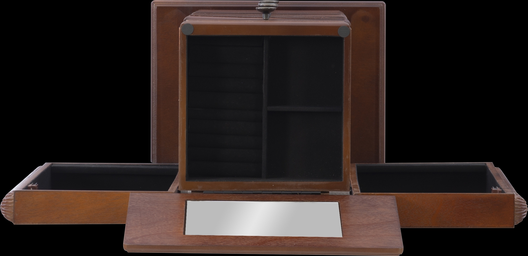 Everinaa Red Jewelry Armoire - Thumbnail - Image 10