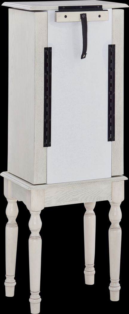 Everinaa White Jewelry Armoire - Thumbnail - Image 7