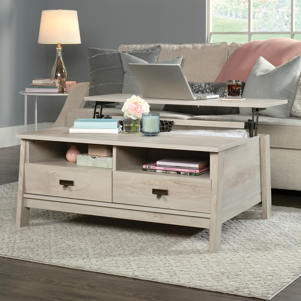 Everleth White Cocktail Table - Thumbnail - Image 2