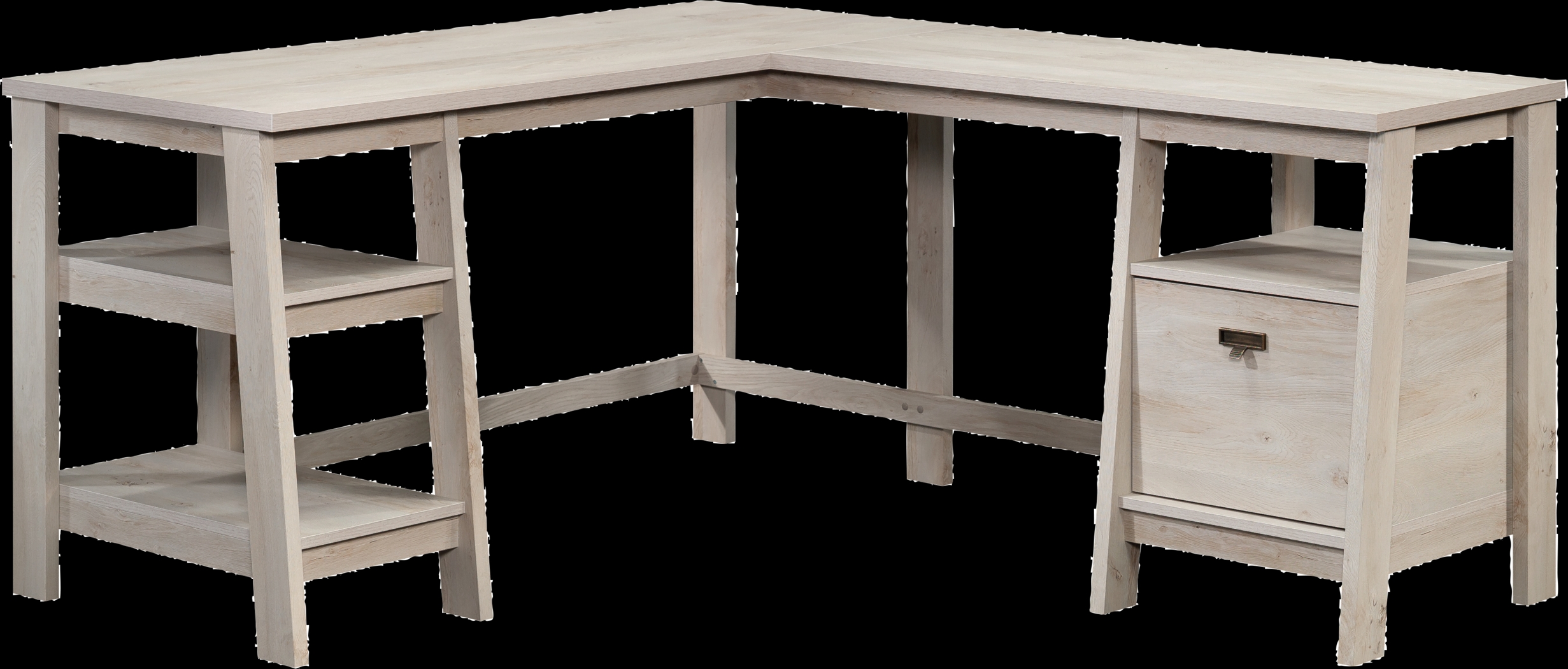 Everleth White Desk - Thumbnail - Image 1