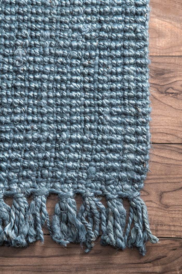 Everley Blue 5' x 8' Rug - Thumbnail - Image 2