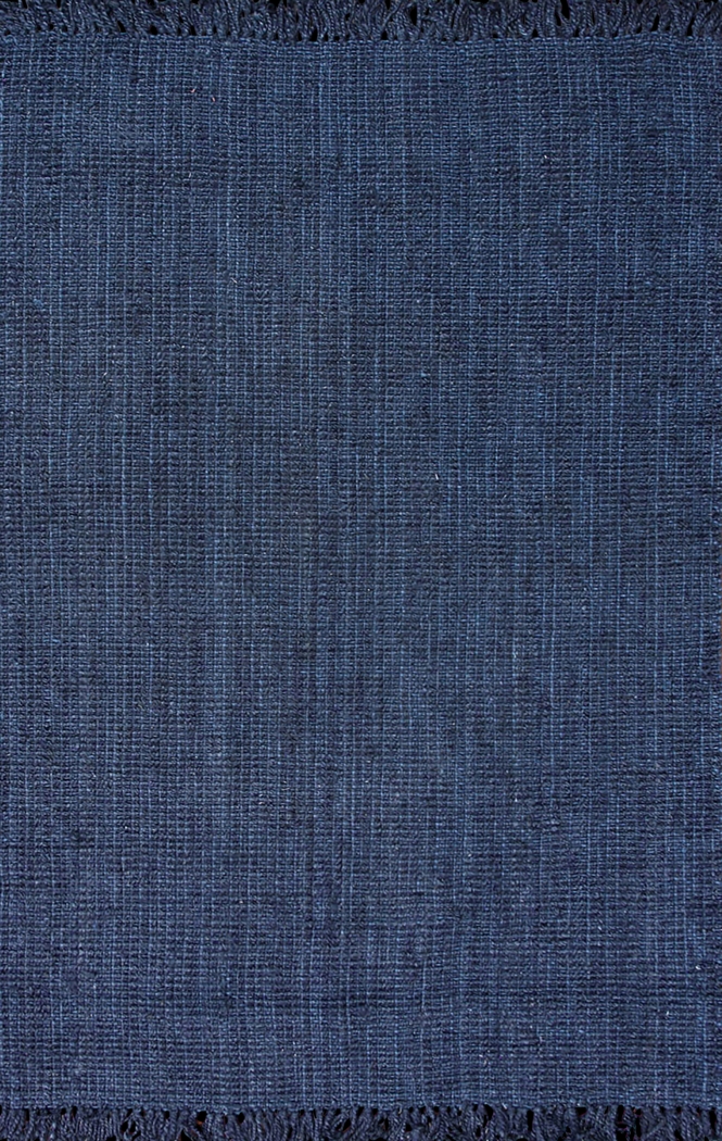 Everley Navy 5' x 8' Rug - Thumbnail - Image 1