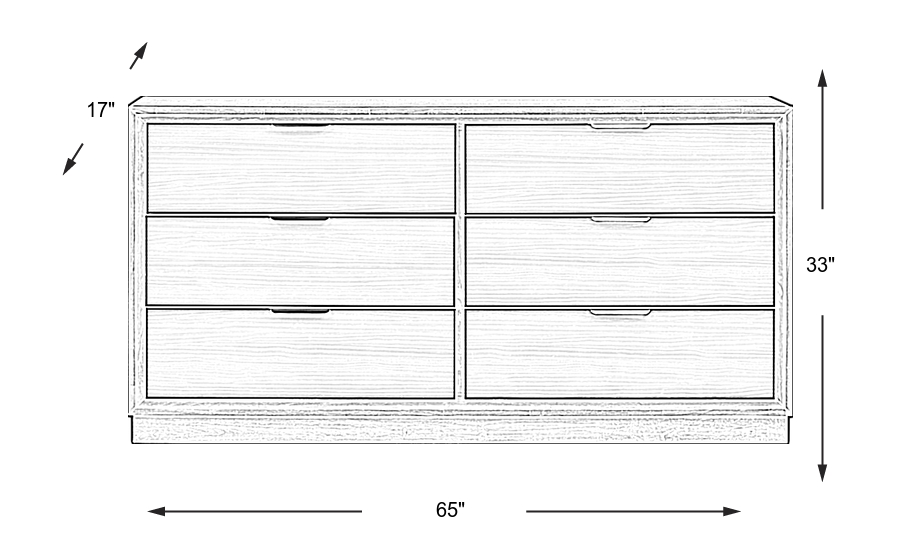 Dimension Image. Please refer to the Dimension Tab on this page for dimension details.