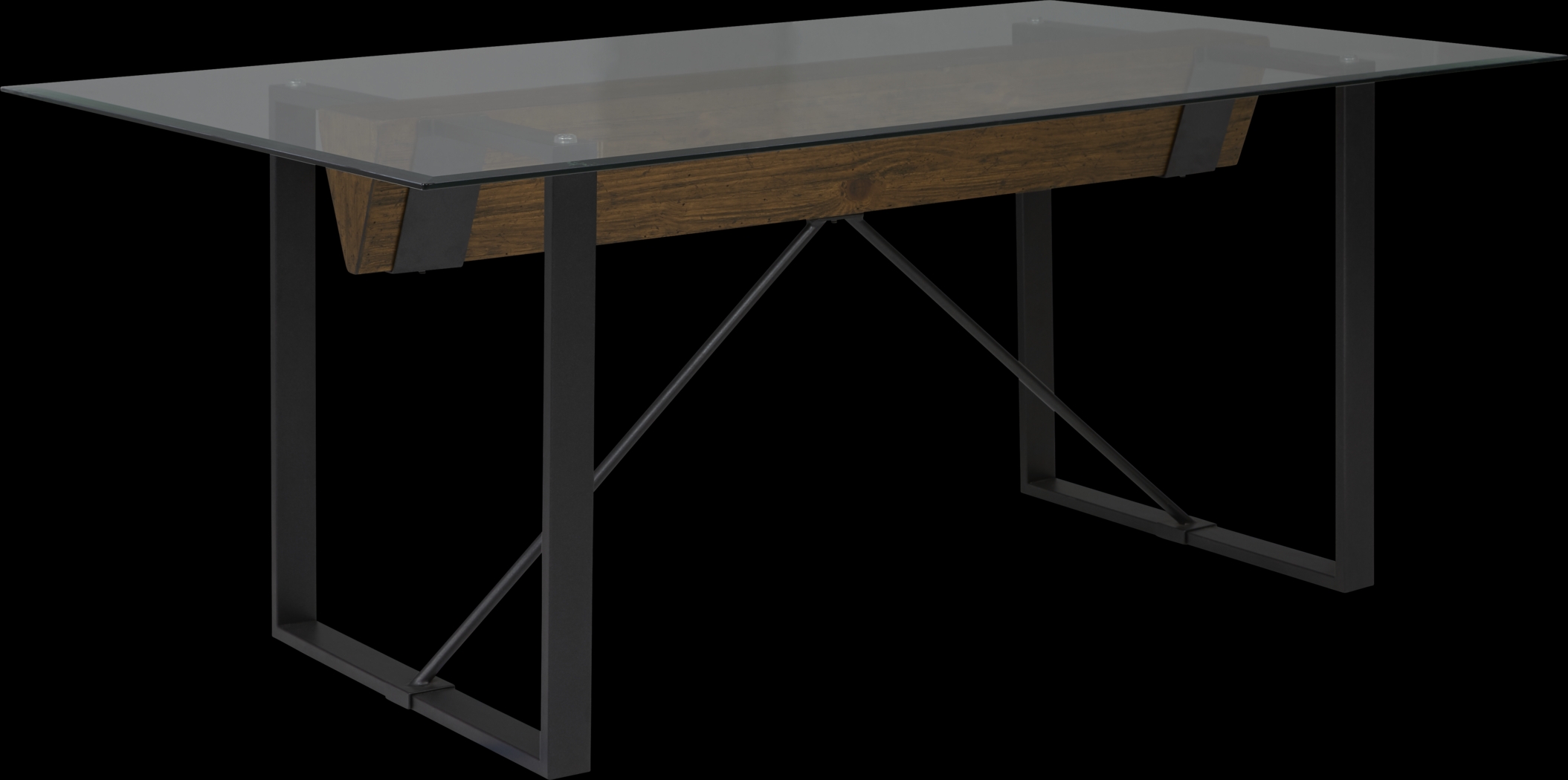 Everton Dark Brown 5 Pc Dining Set with Brown Chairs - Thumbnail - Image 2