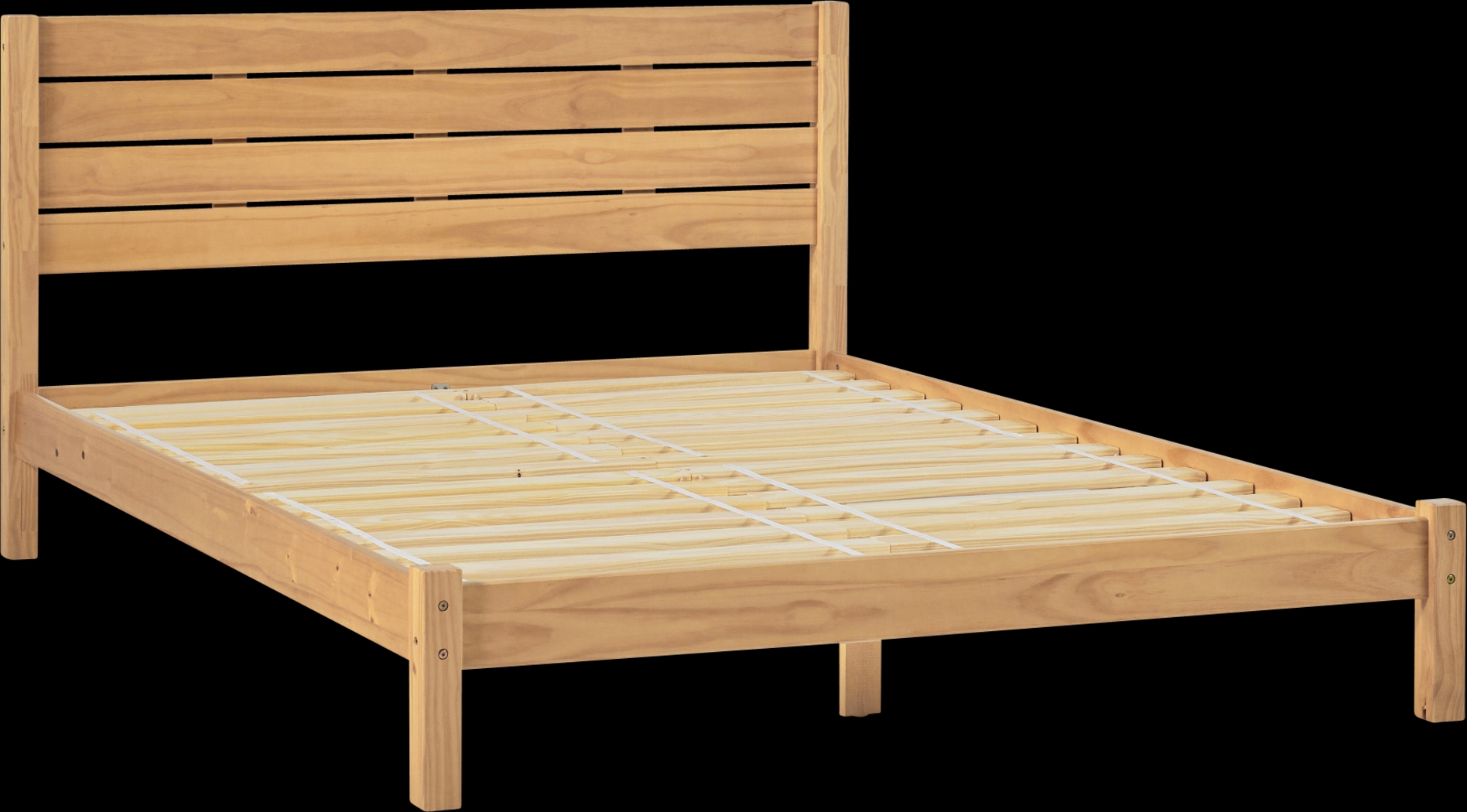 Evertrust Natural Queen Bed - Thumbnail - Image 1