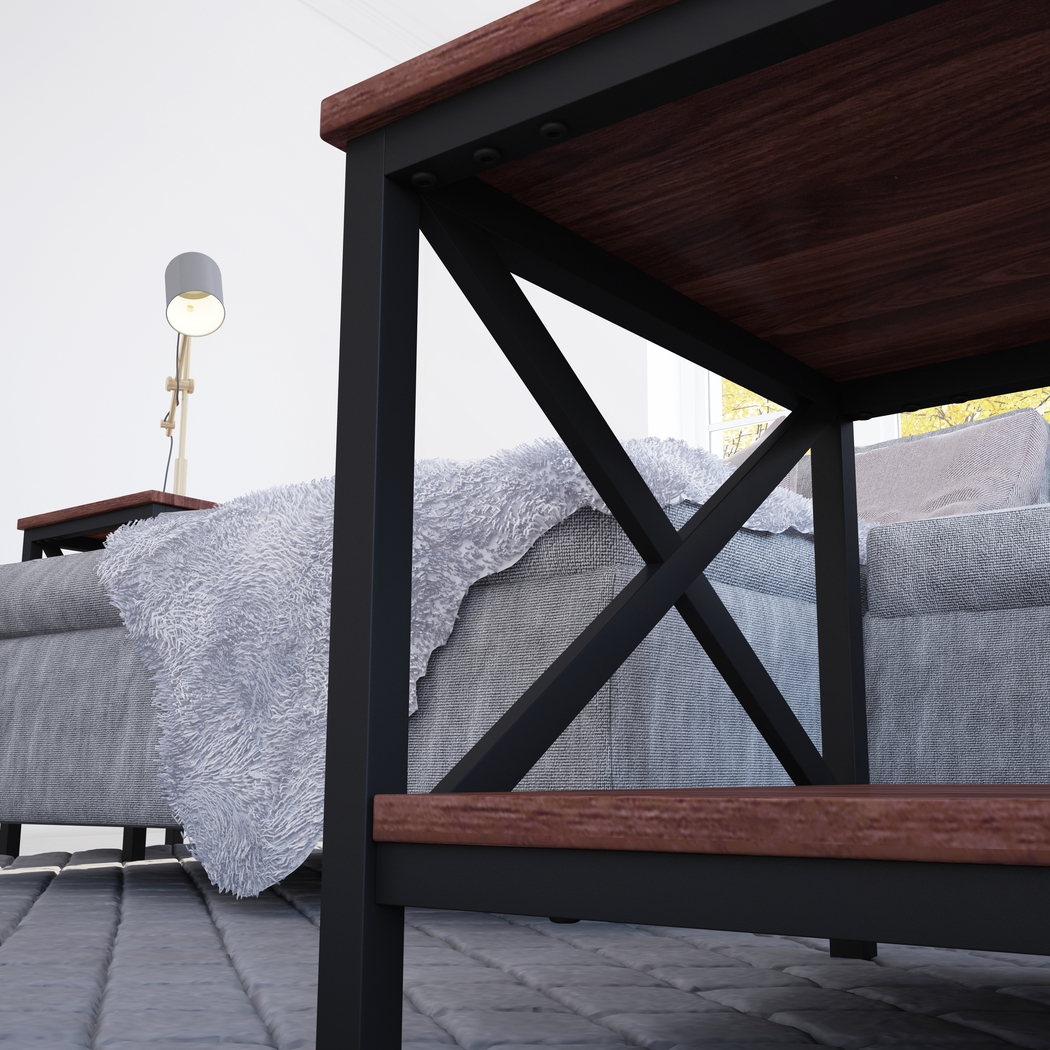 Evesham Brown Cocktail Table - Thumbnail - Image 5