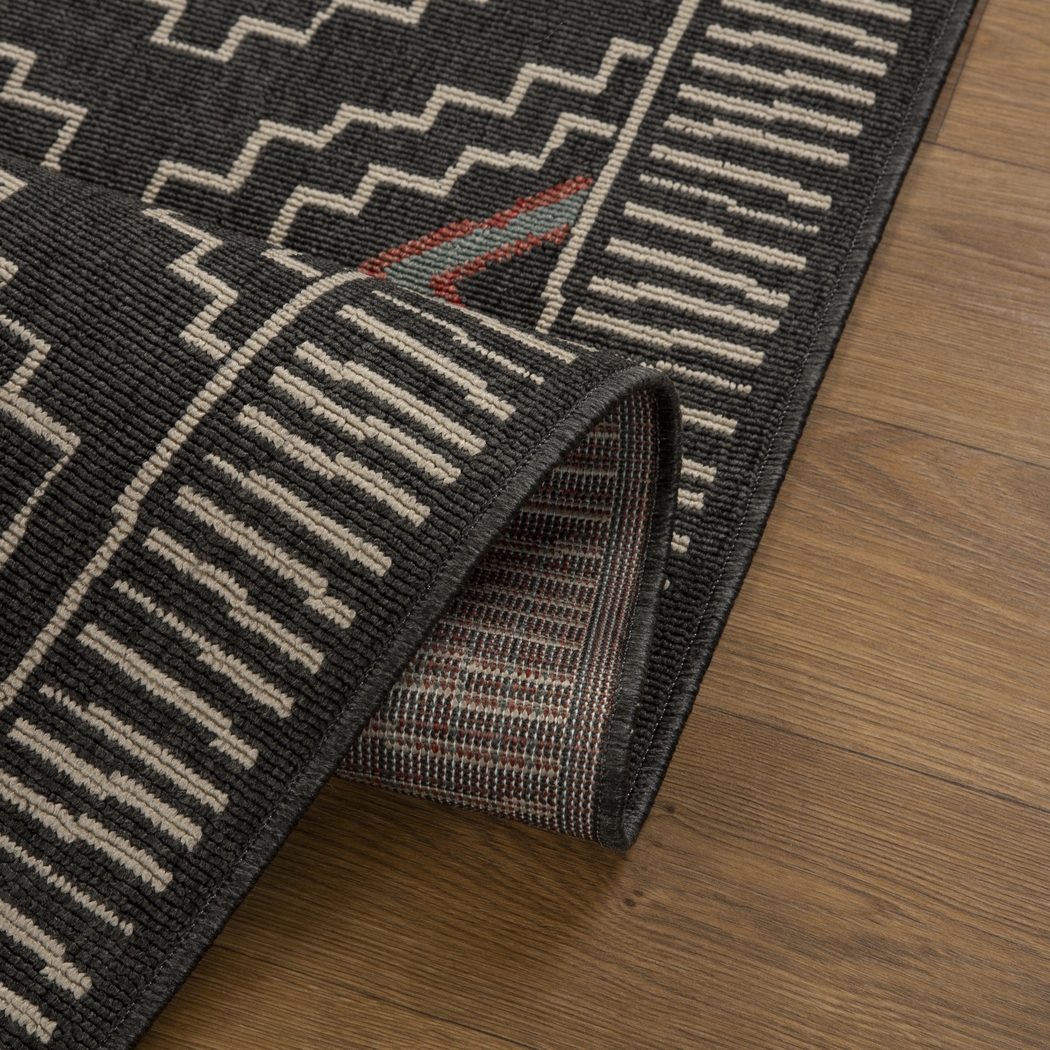 Evette Rios Boltan Black 8' x 9'9 Indoor/Outdoor Rug - Thumbnail - Image 5