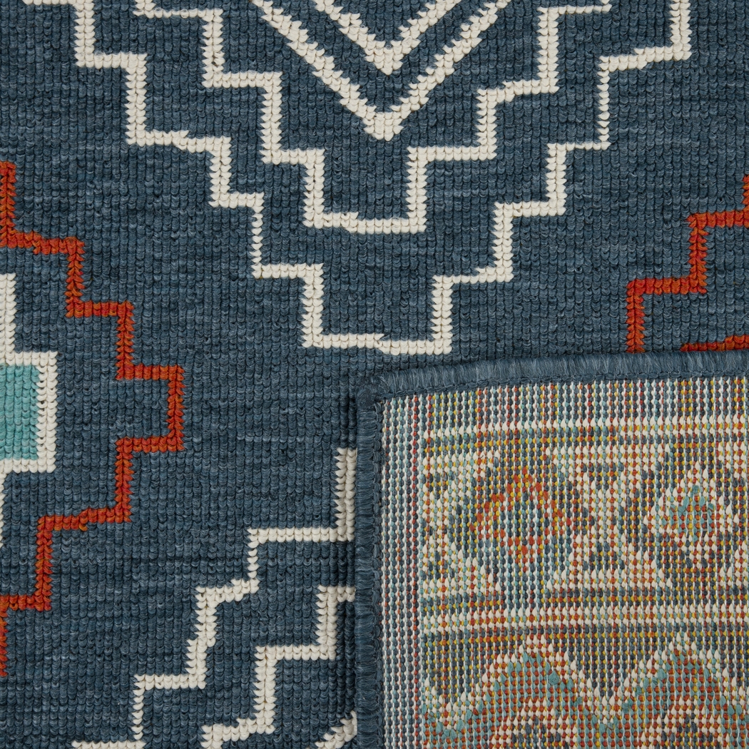Evette Rios Boltan Blue 5' x 7' Indoor/Outdoor Rug - Thumbnail - Image 4