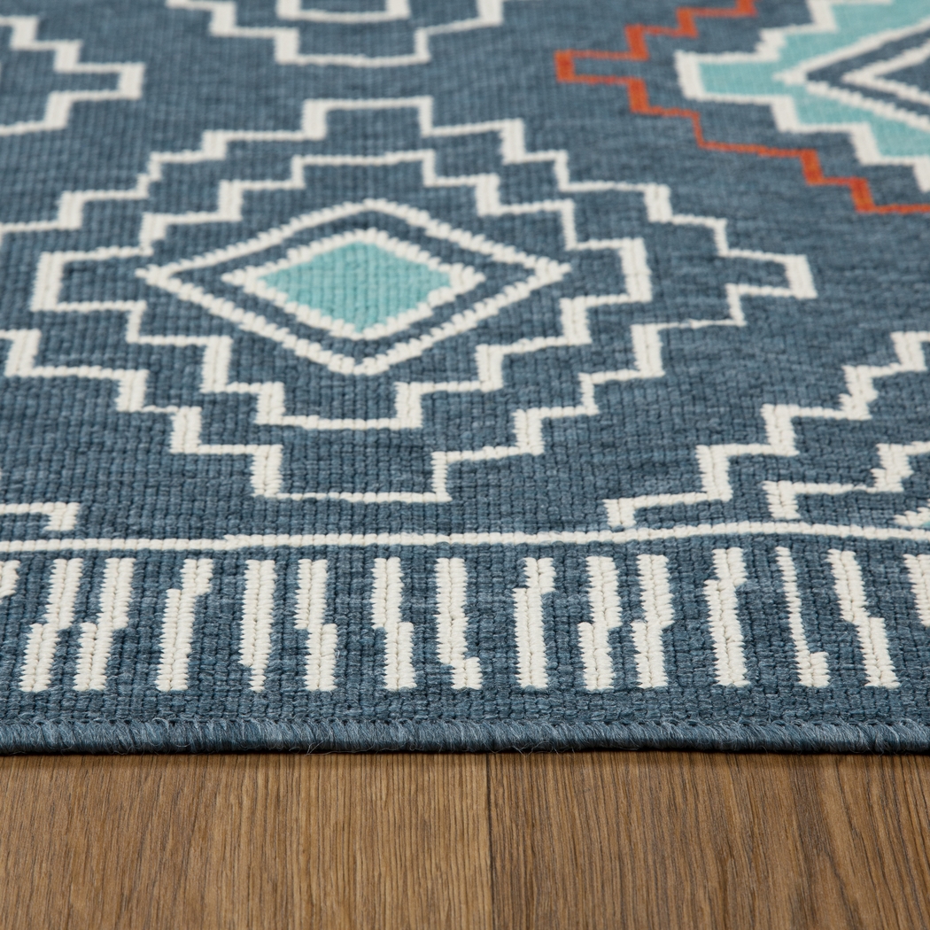 Evette Rios Boltan Blue 8' x 9'9 Indoor/Outdoor Rug - Thumbnail - Image 7