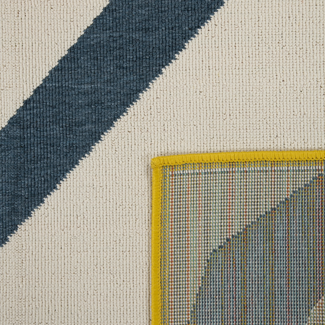 Evette Rios Karlisle White 8' x 9'9 Indoor/Outdoor Rug - Thumbnail - Image 4