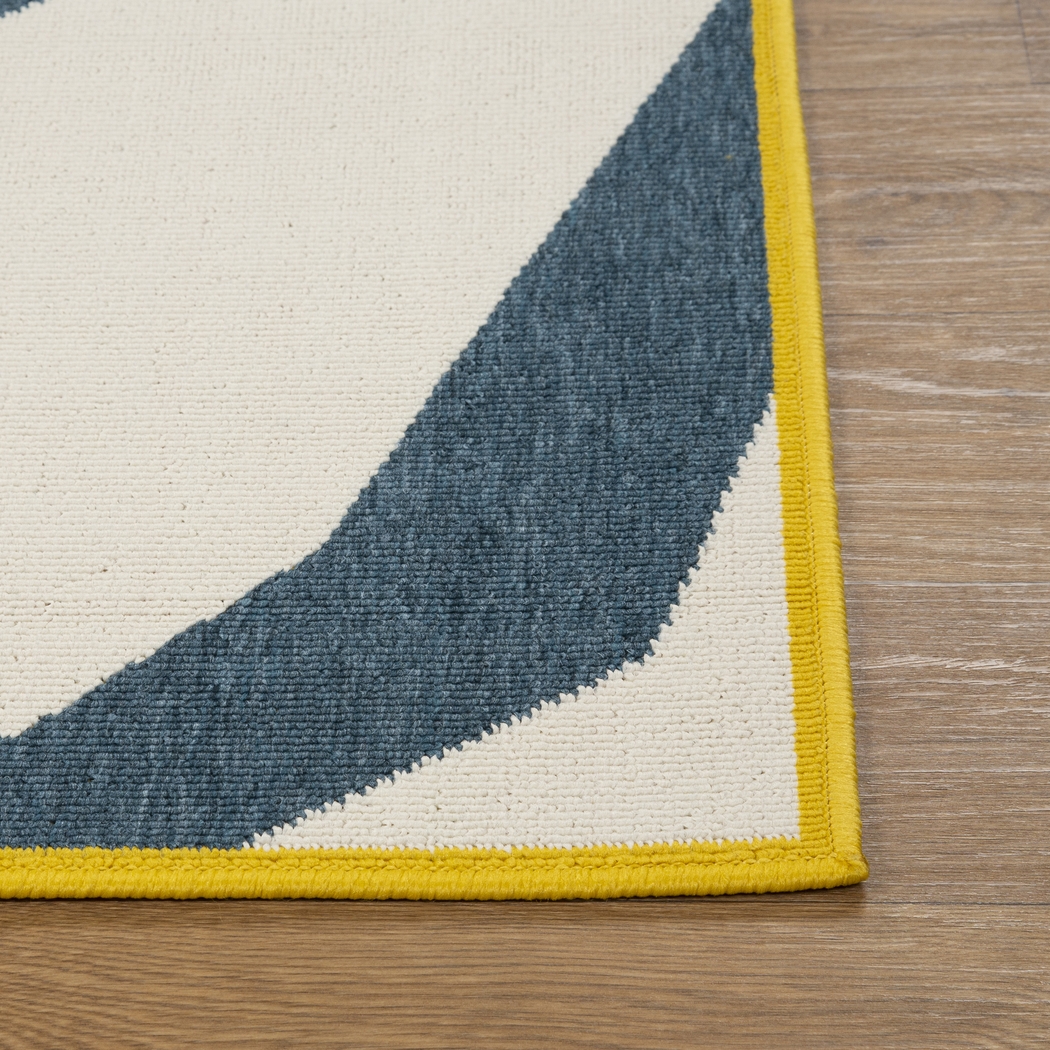 Evette Rios Karlisle White 8' x 9'9 Indoor/Outdoor Rug - Thumbnail - Image 6