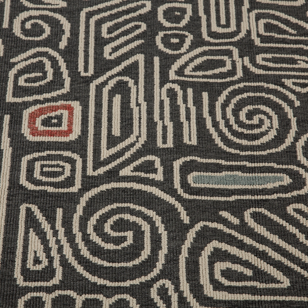 Evette Rios Cullin Black 8' x 9'9 Indoor/Outdoor Rug - Thumbnail - Image 3