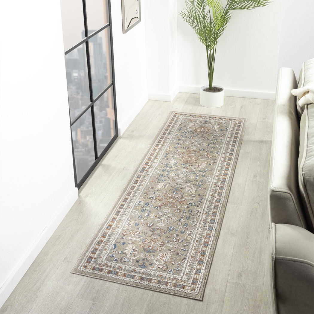 Evette Rios Jakue Rust 2'2 x 7' Runner Rug - Thumbnail - Image 3