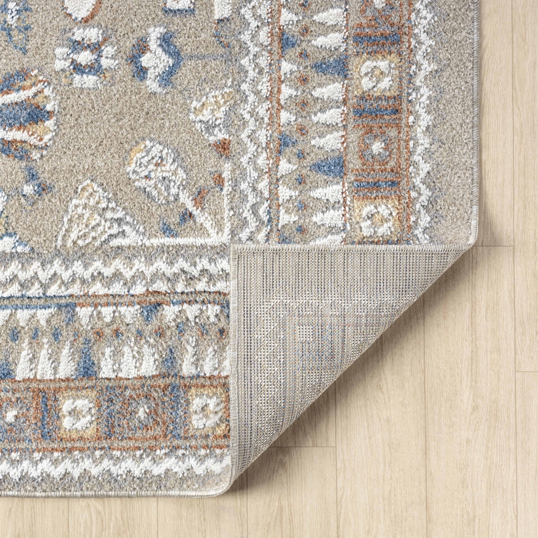 Evette Rios Jakue Rust 5'3 x 7' Rug - Thumbnail - Image 4