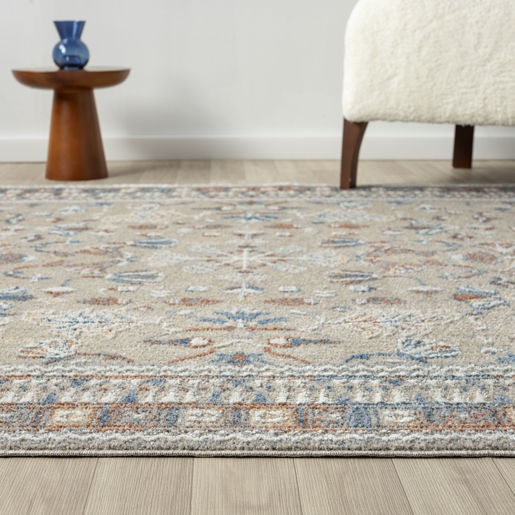 Evette Rios Jakue Rust 5'3 x 7' Rug - Thumbnail - Image 6