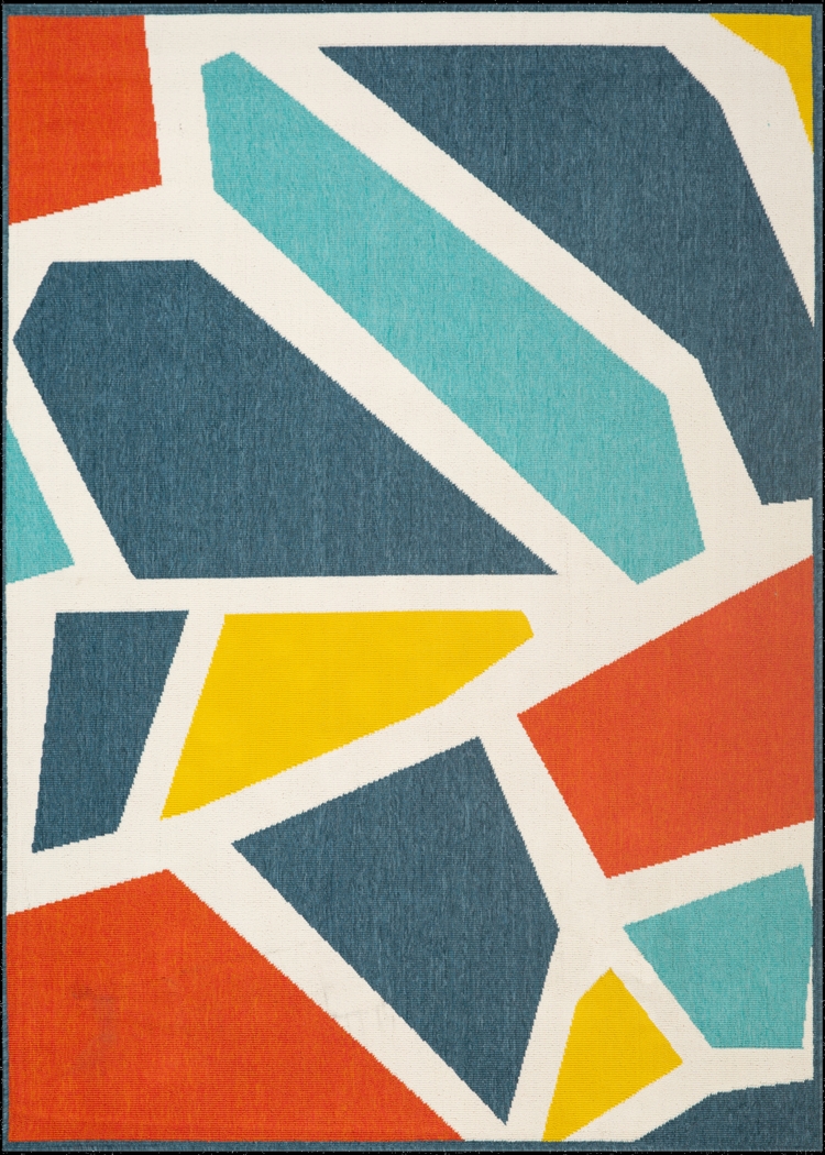 Evette Rios Karlisle Multi 5' x 7' Indoor/Outdoor Rug - Thumbnail - Image 1