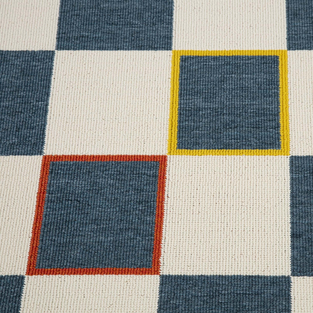 Evette Rios Peachco Blue 5' x 7' Indoor/Outdoor Rug - Thumbnail - Image 3