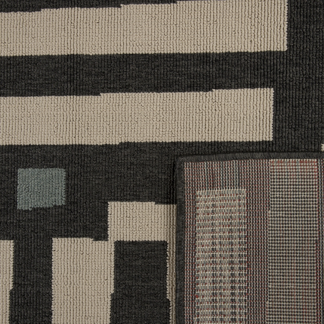 Evette Rios Swanton Black 8' x 9'9 Indoor/Outdoor Rug - Thumbnail - Image 4