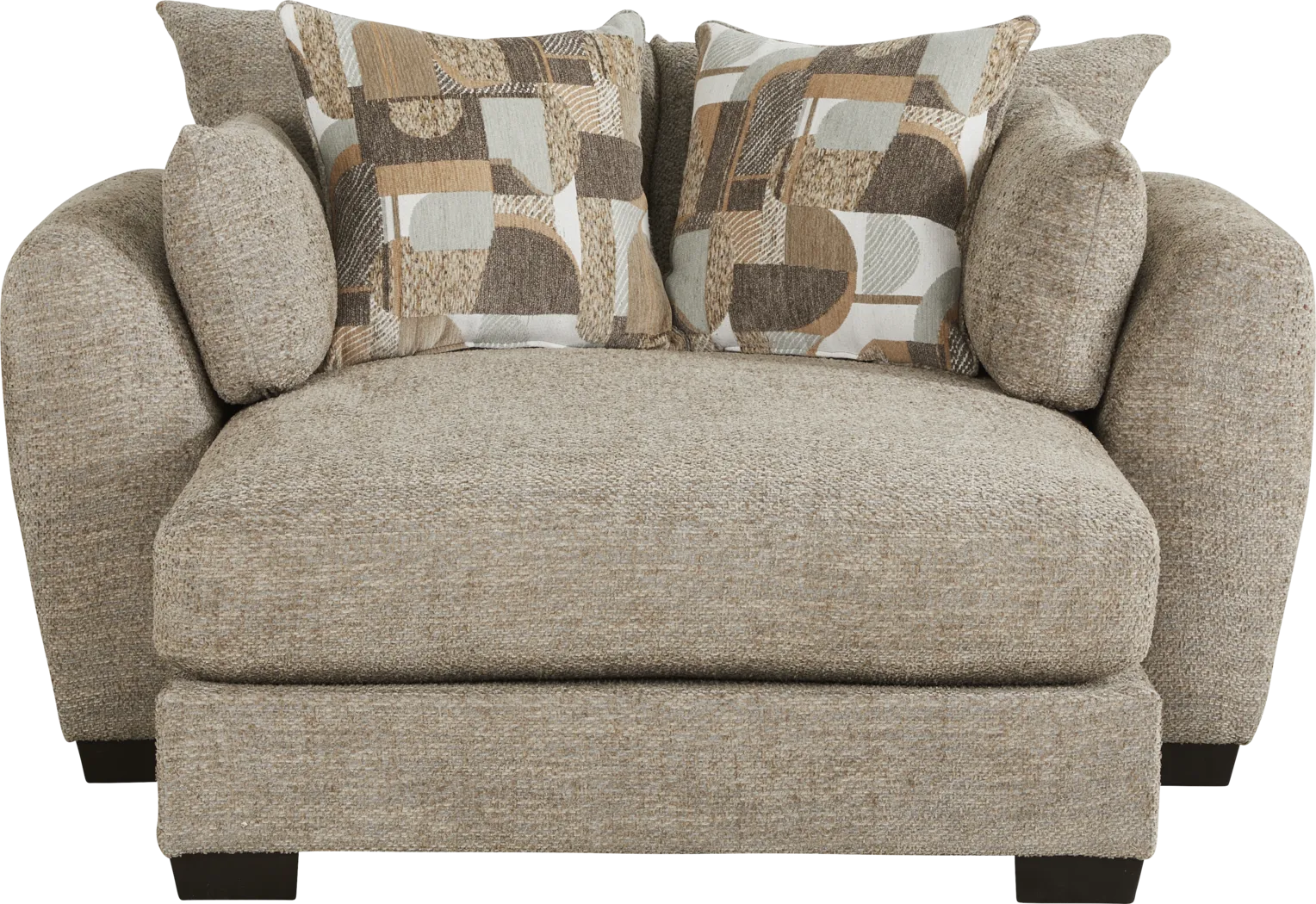 Evianna Brown Chaise - Thumbnail - Image 2