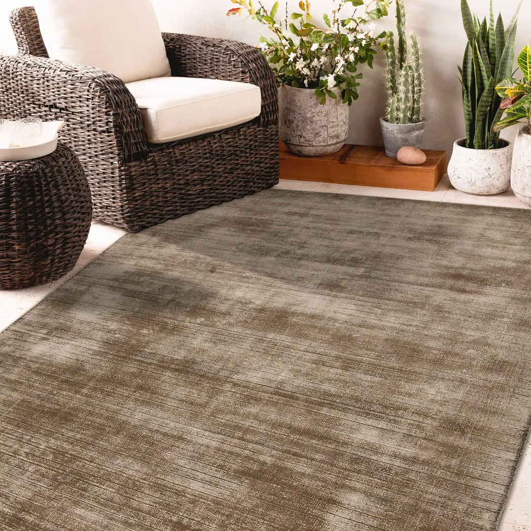 Evita Brown 9' X 12' Rug - Thumbnail - Image 2