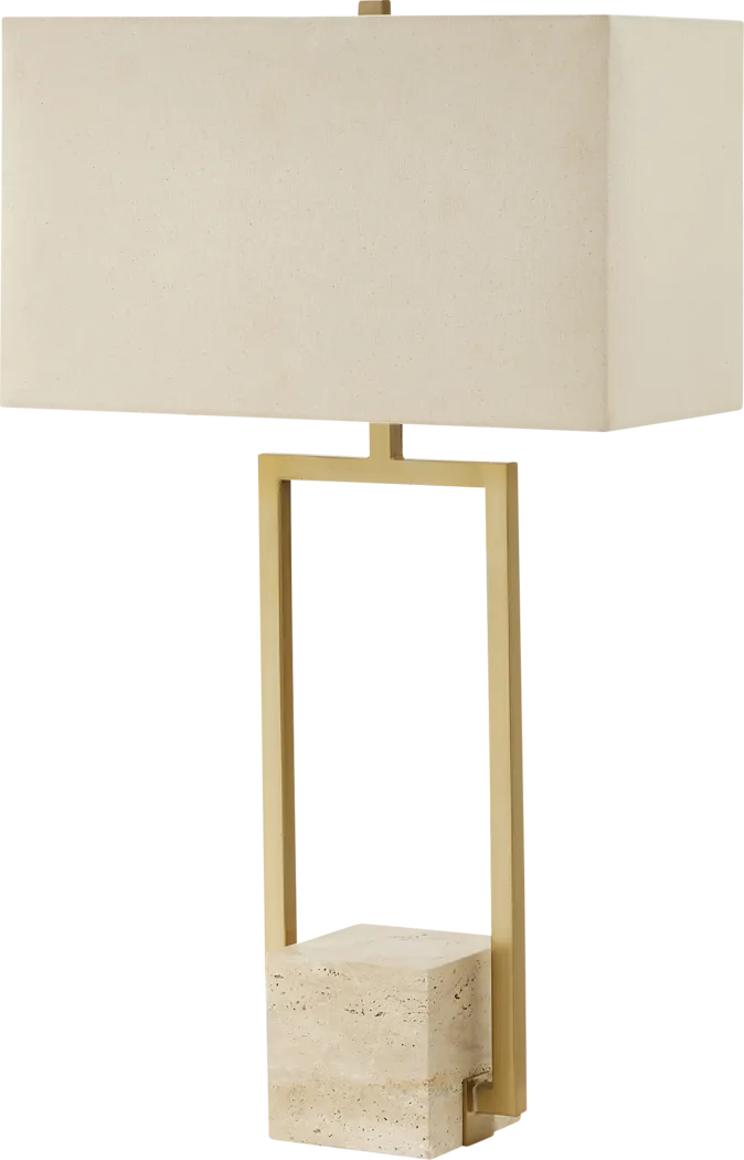 Evlyn Brass Lamp - Thumbnail - Image 5