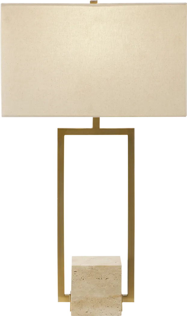 Evlyn Brass Lamp - Thumbnail - Image 6