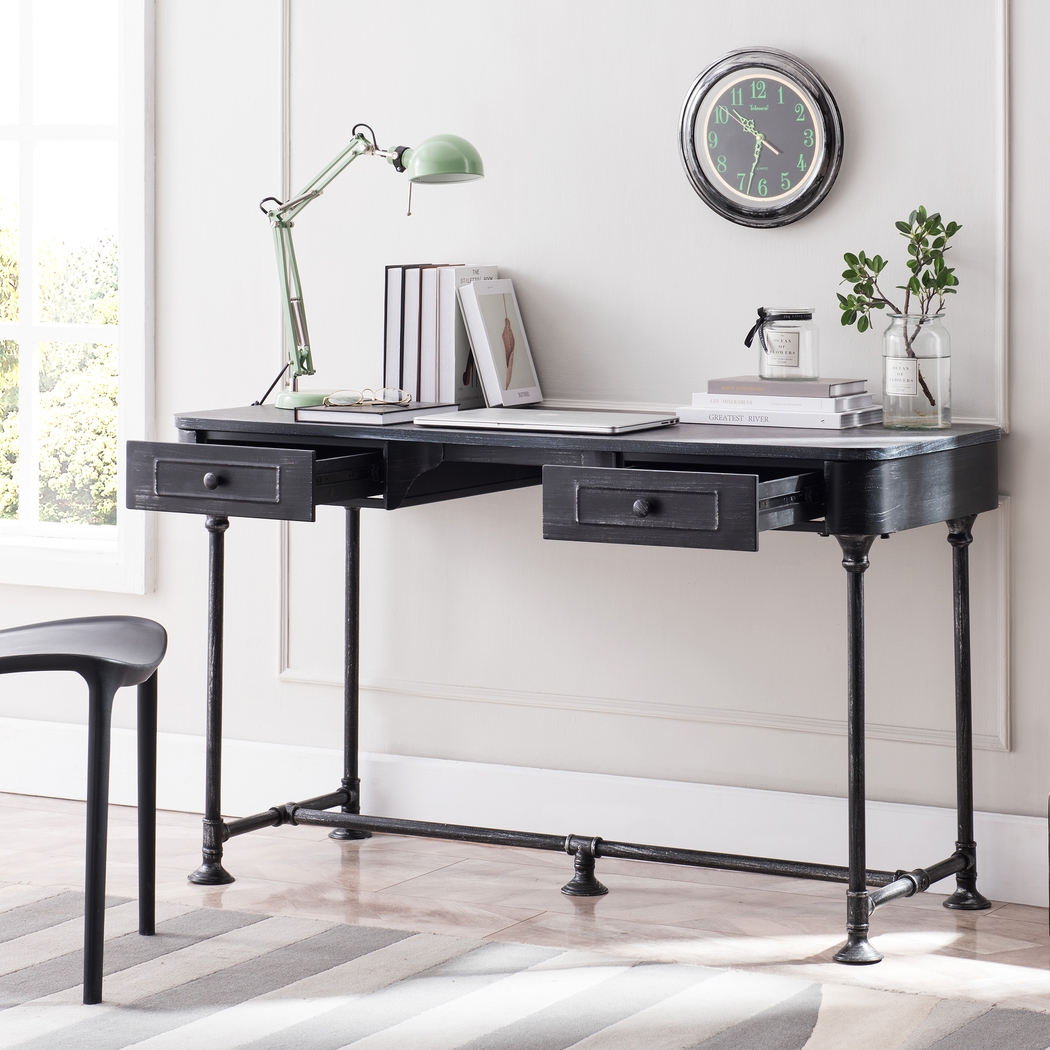 Ewers Black Desk - Thumbnail - Image 5