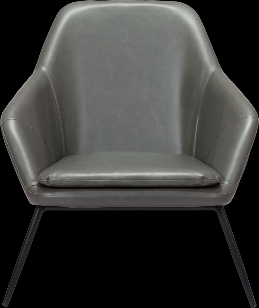 Exetor Gray Accent Chair - Thumbnail - Image 4
